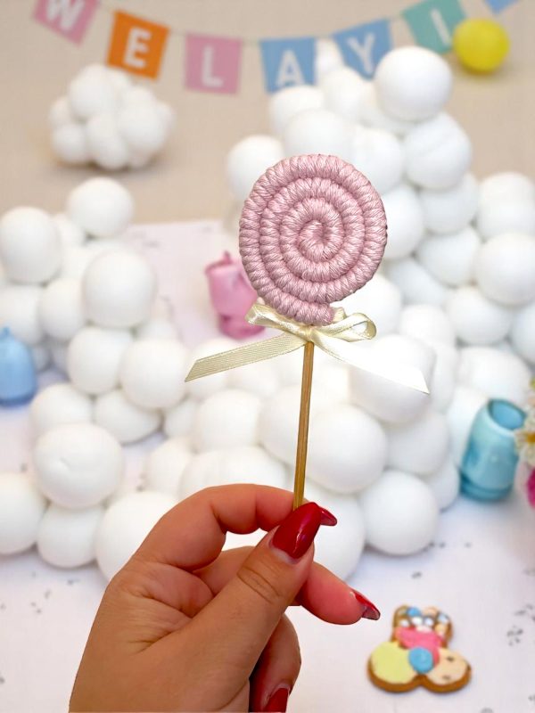 Μπομπονιέρα Macramé Γλειφιτζούρι