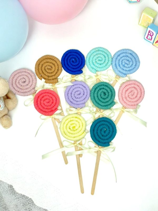 Μπομπονιέρα Macramé Γλειφιτζούρι