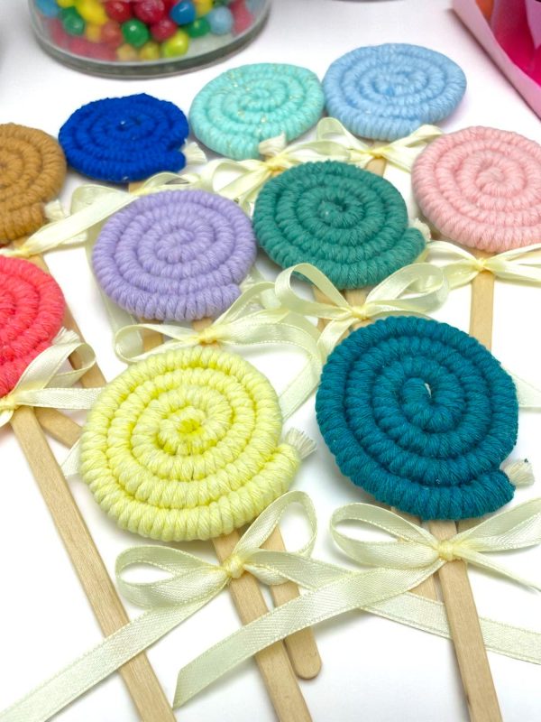 Μπομπονιέρα Macramé Γλειφιτζούρι