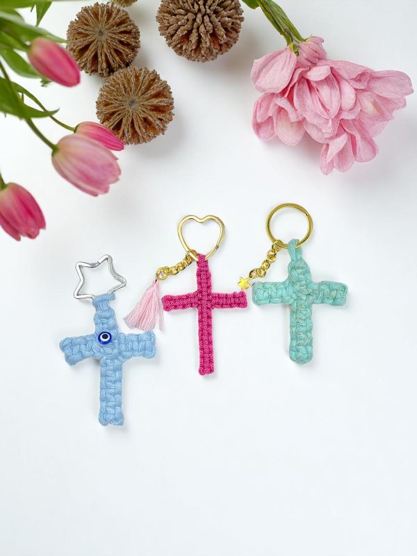 Μπομπονιέρα Μπρελόκ Σταυρός