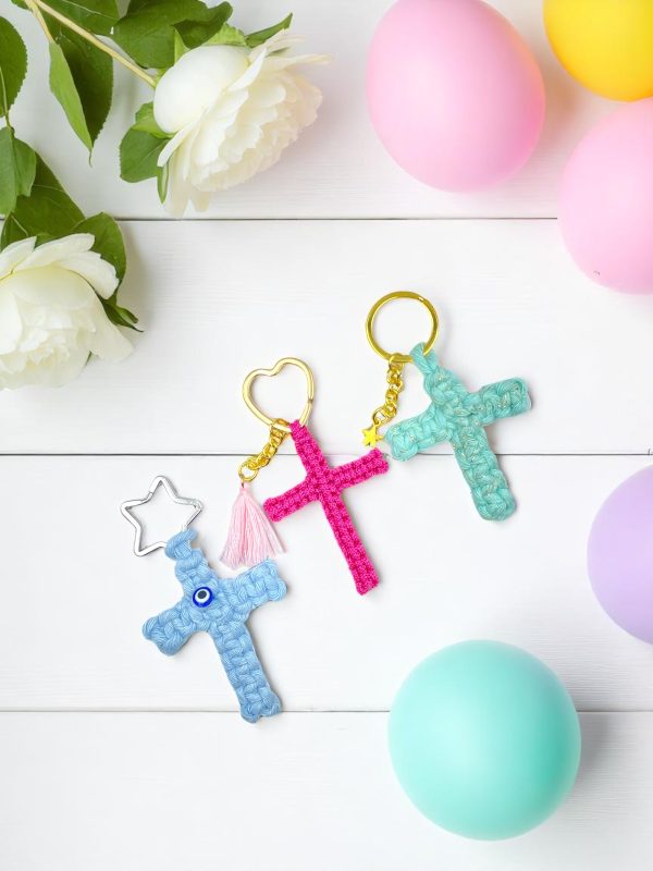 Μπομπονιέρα Μπρελόκ Σταυρός