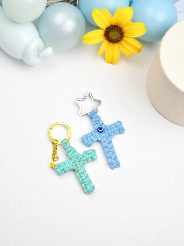 Μπομπονιέρα Μπρελόκ Σταυρός