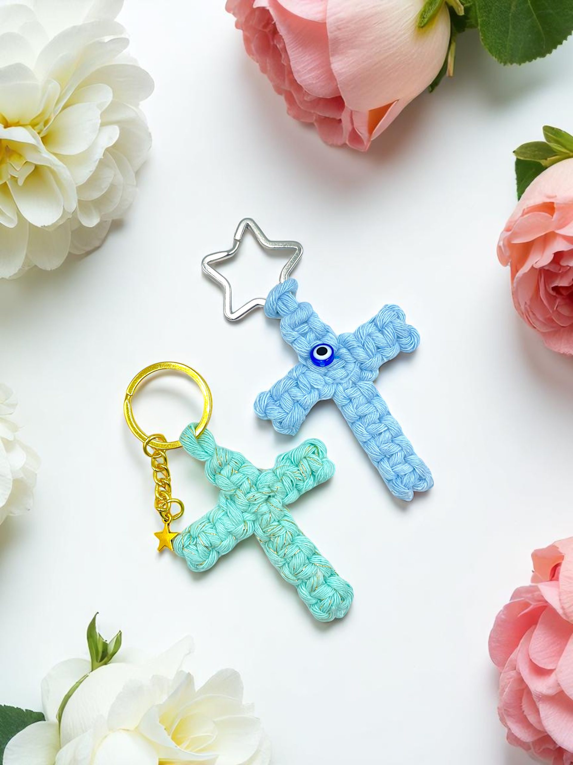 Μπομπονιέρα Μπρελόκ Σταυρός