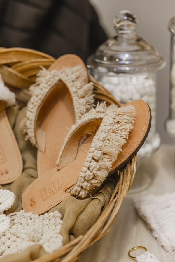 Παντόφλες Καλοκαιρινές Μακραμέ