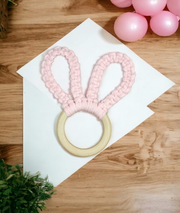 Βρεφικό ξύλινο παιχνίδι Λαγουδάκι