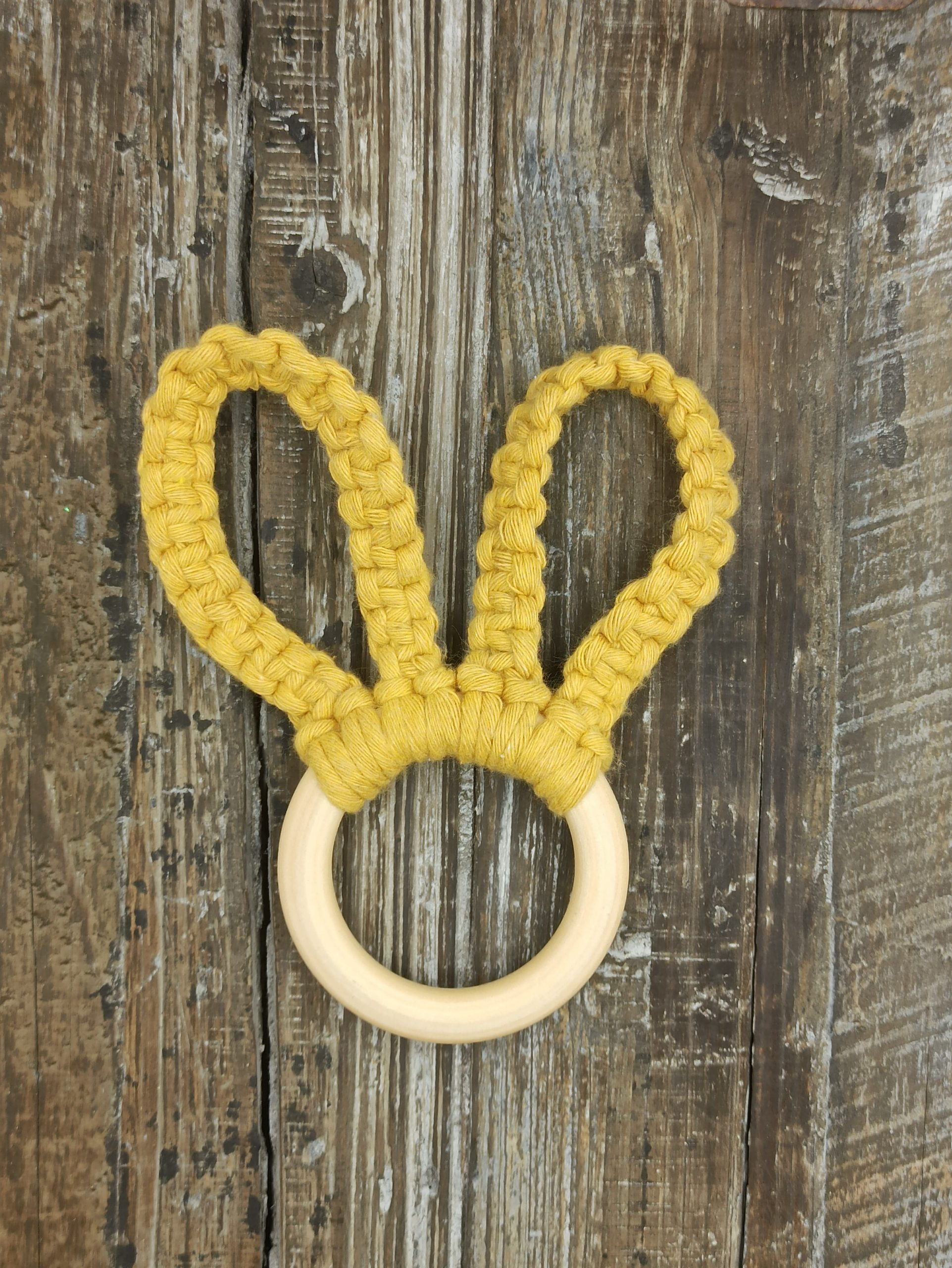 Βρεφικό ξύλινο παιχνίδι Λαγουδάκι