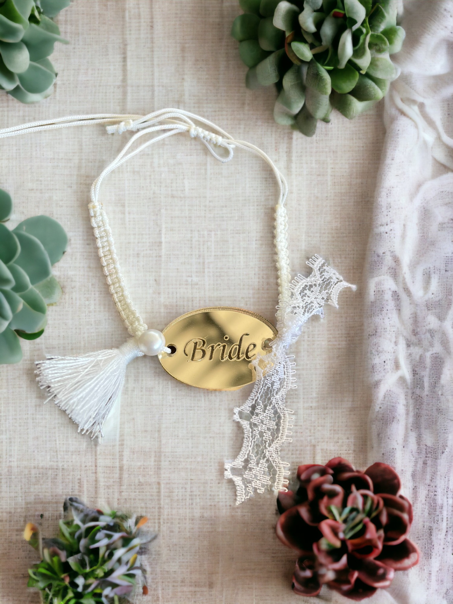 Μακραμέ Βραχιόλια Bachelor – Bride