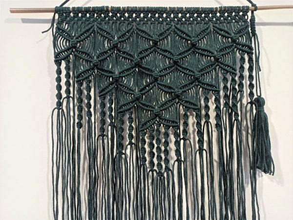 Διακοσμητικό τοίχου Μακραμέ Πεταλούδα