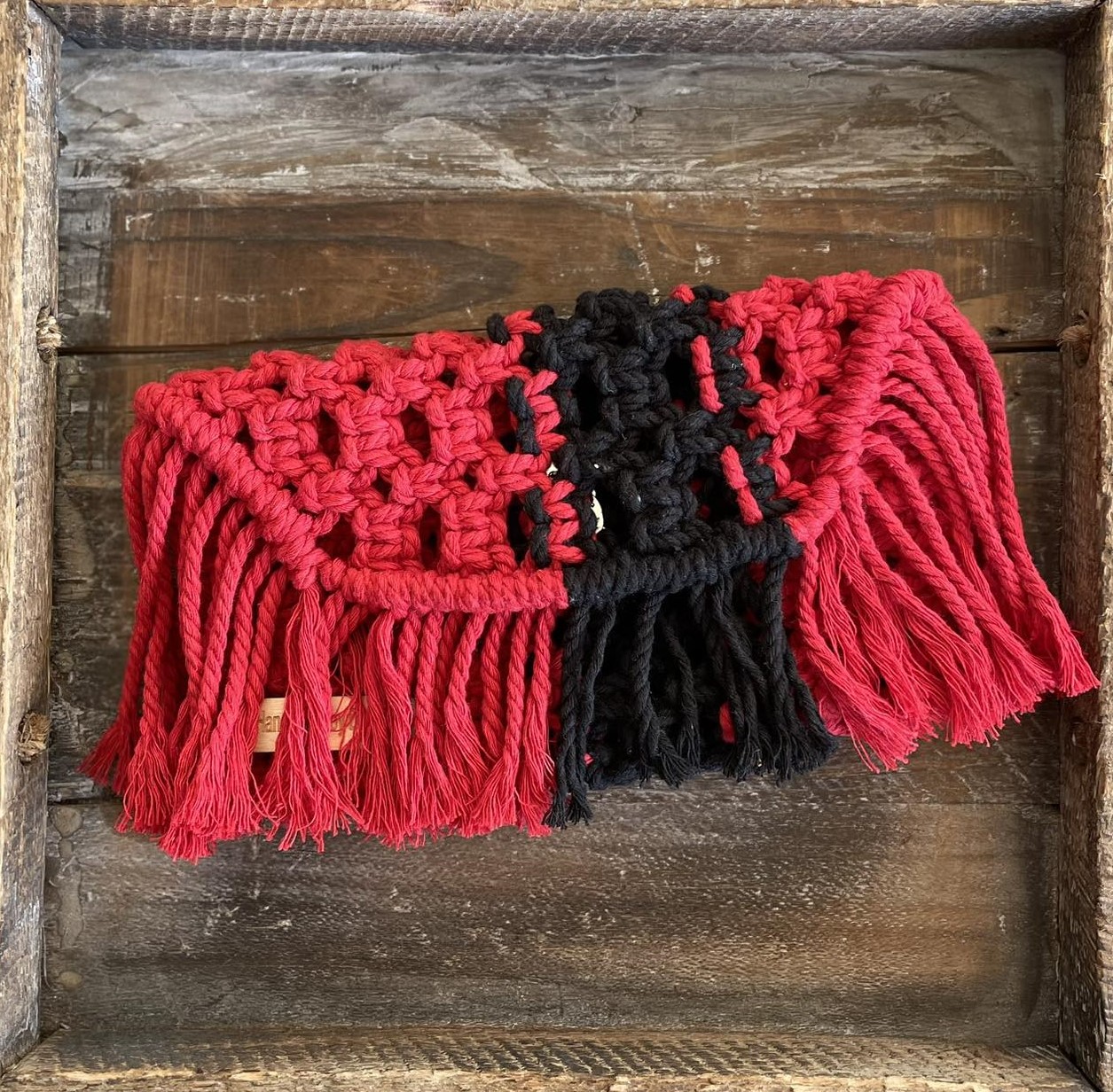 Τσαντάκι χειρός Πλεκτό