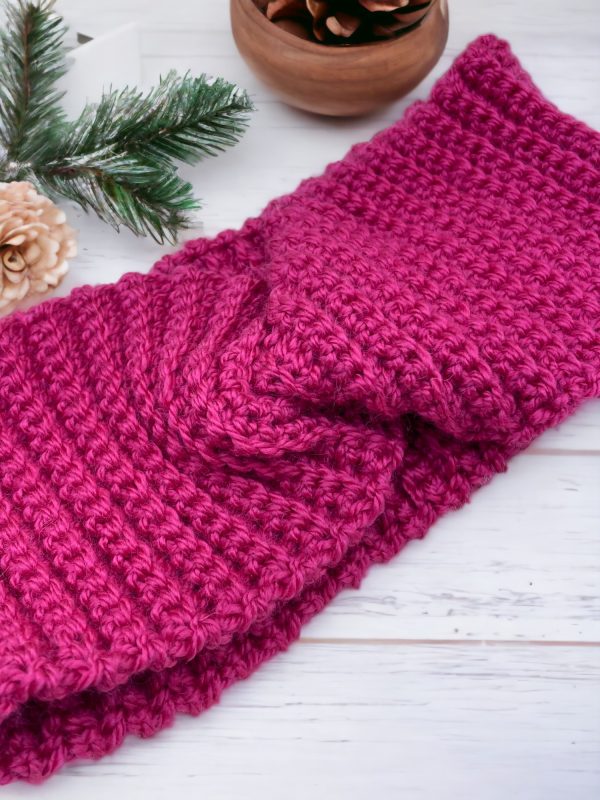 Πλεκτή Κορδέλα Μαλλιών