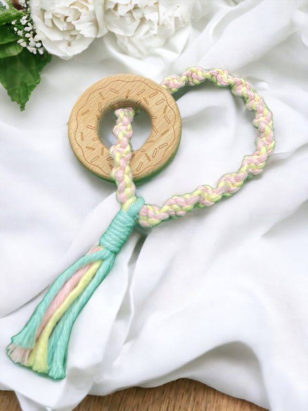 Βρεφικό ξύλινο παιχνίδι Ντόνατς