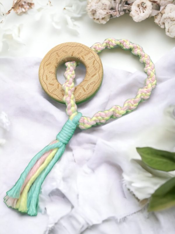 Βρεφικό ξύλινο παιχνίδι Ντόνατς