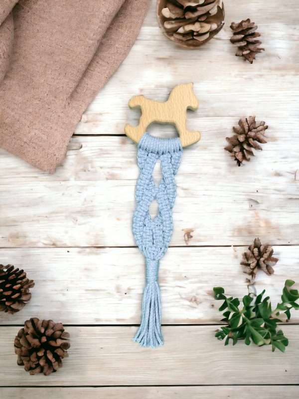 Βρεφικό ξύλινο παιχνίδι Αλογάκι