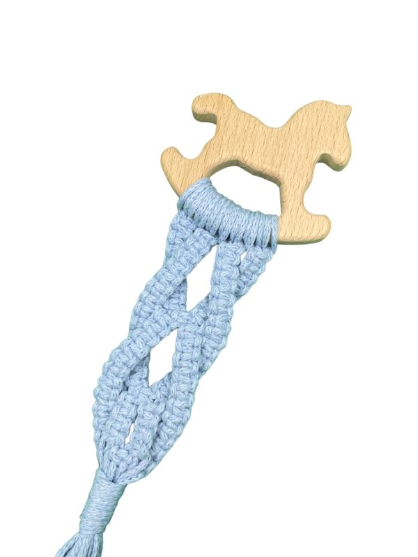 Βρεφικό ξύλινο παιχνίδι Αλογάκι