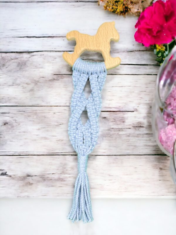 Βρεφικό ξύλινο παιχνίδι Αλογάκι