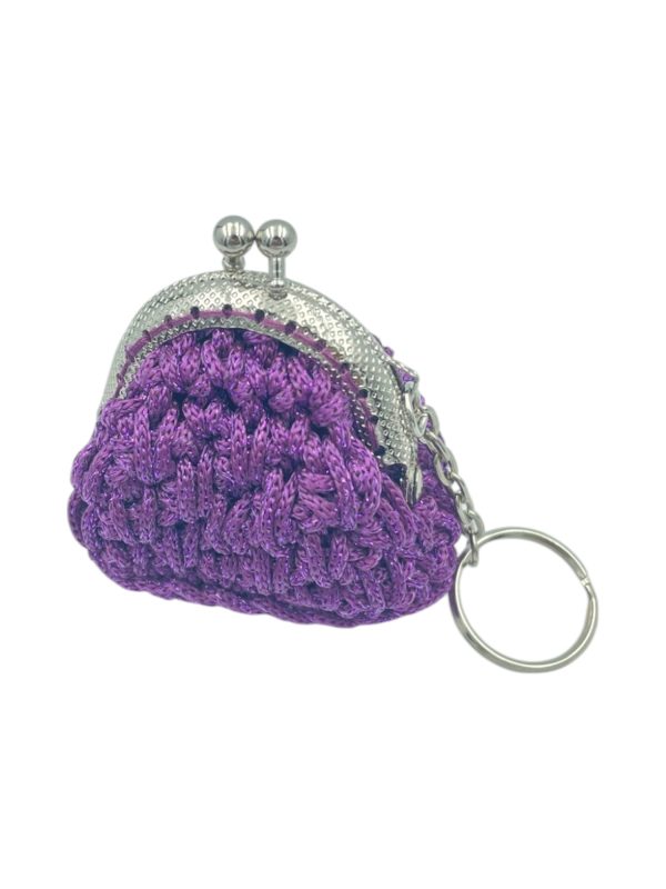 Μίνι Μπρελόκ Πλεκτό Πορτοφόλι