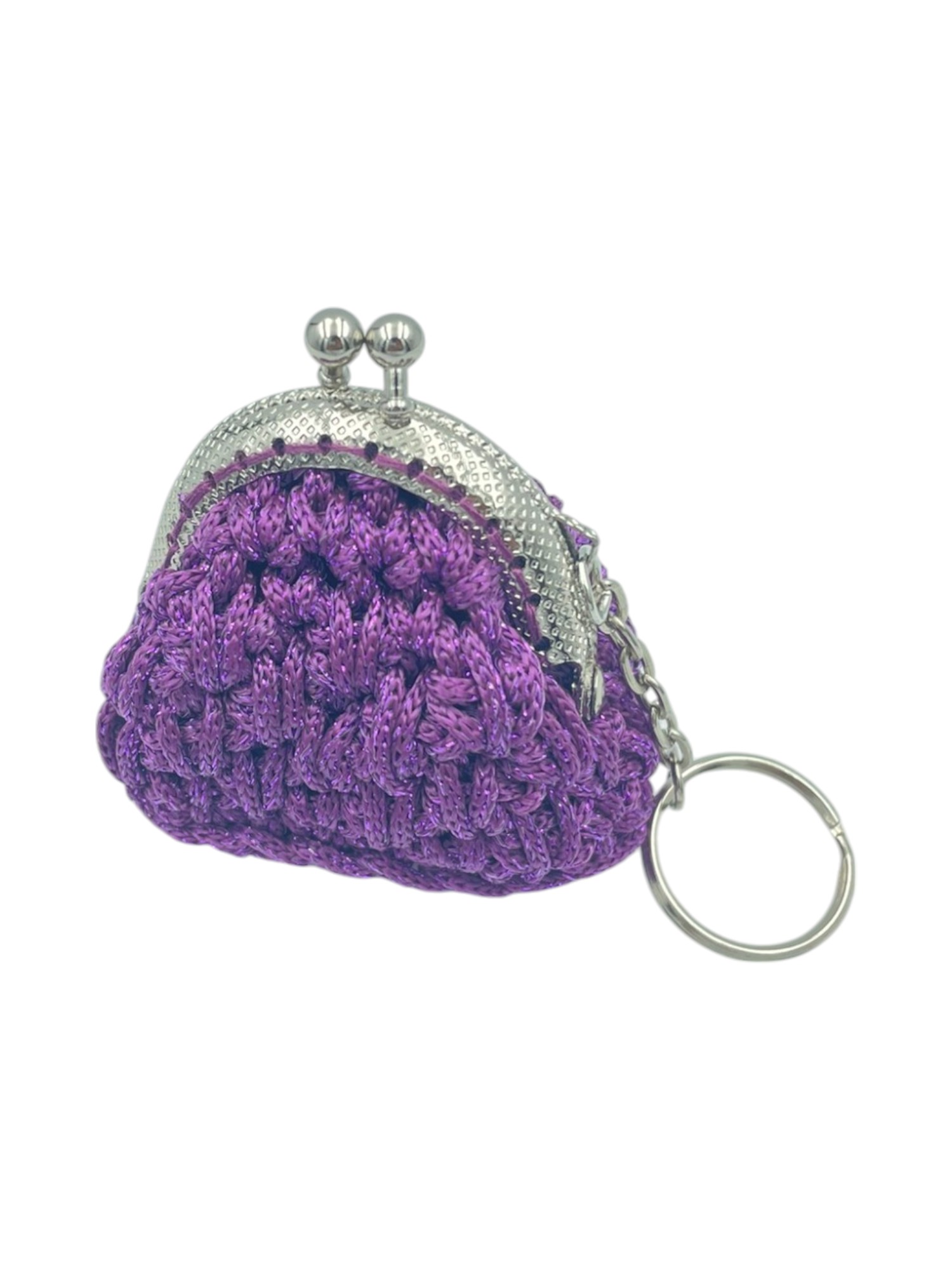 Μίνι Μπρελόκ Πλεκτό Πορτοφόλι