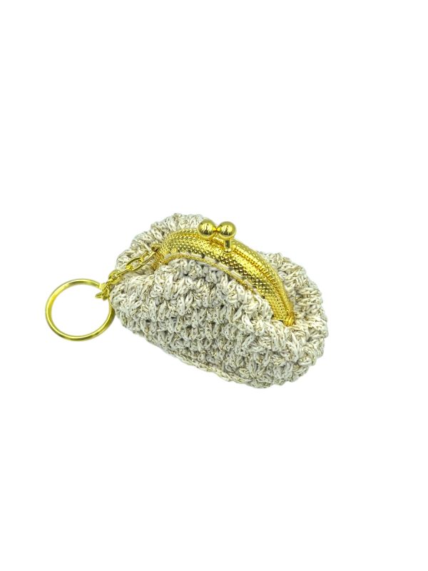 Μίνι Μπρελόκ Πλεκτό Πορτοφόλι