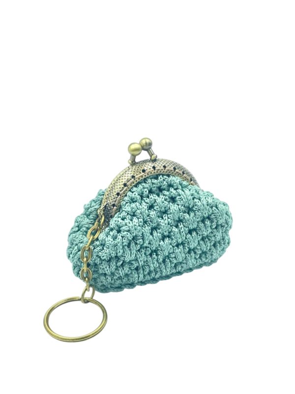 Μίνι Μπρελόκ Πλεκτό Πορτοφόλι